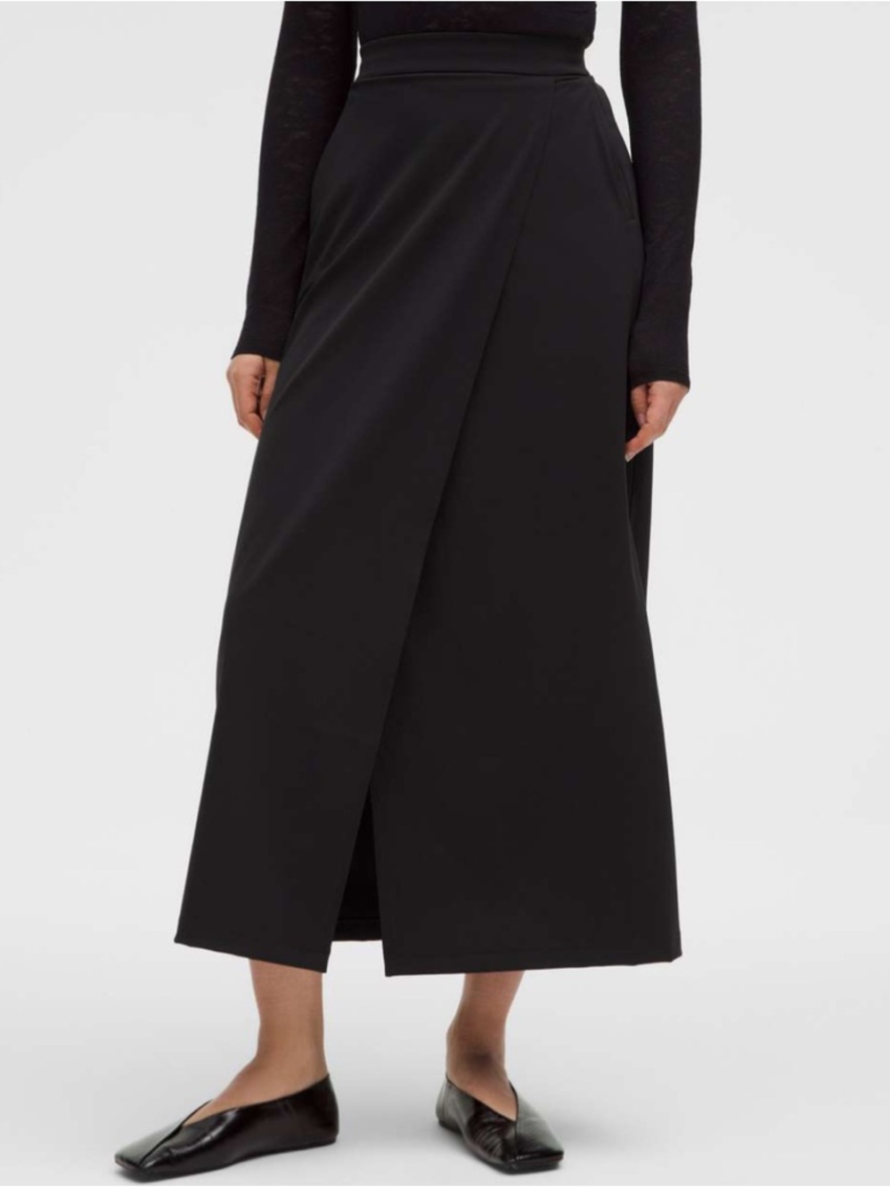 Lululemon Daydrift High-Rise Maxi Skirt - Black